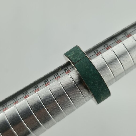 925 Sterling Silver Band Ring Men Women Unisex Minimal 7 Vintage - Picture 8 of 16